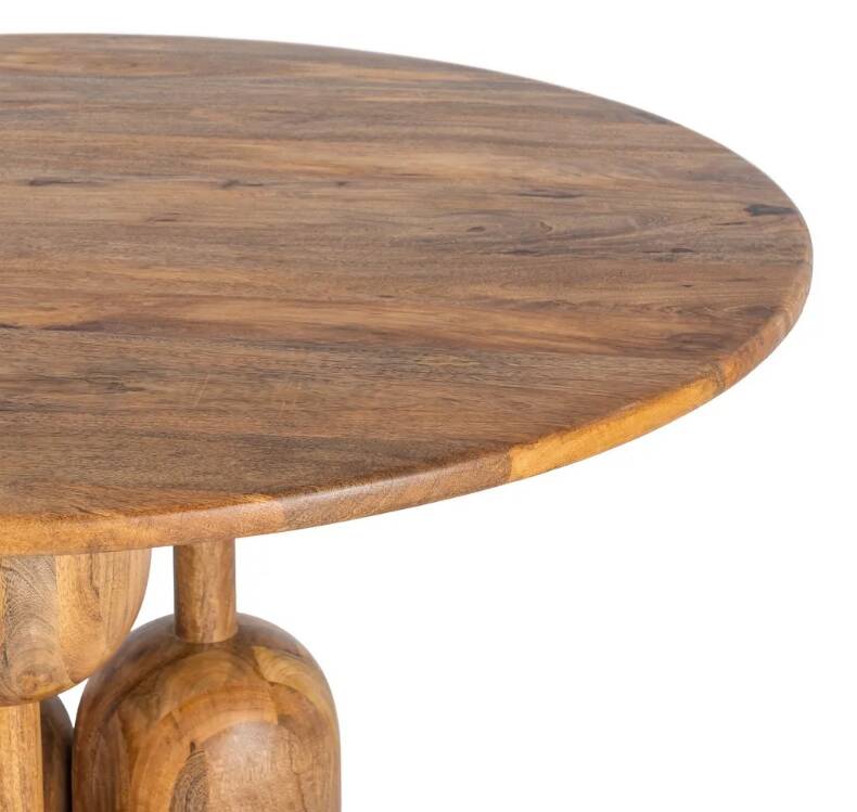 Mango wood dining table living room 12