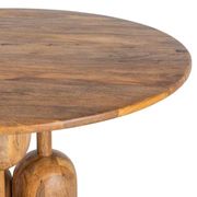 Table à manger bois de manguier salon 12