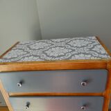 Commode vintage relookée