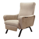 Adjustable armchair, Italian design, 1970s, production: Italy