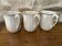 Lot of 3 Badonviller and K&G Lunéville creamers