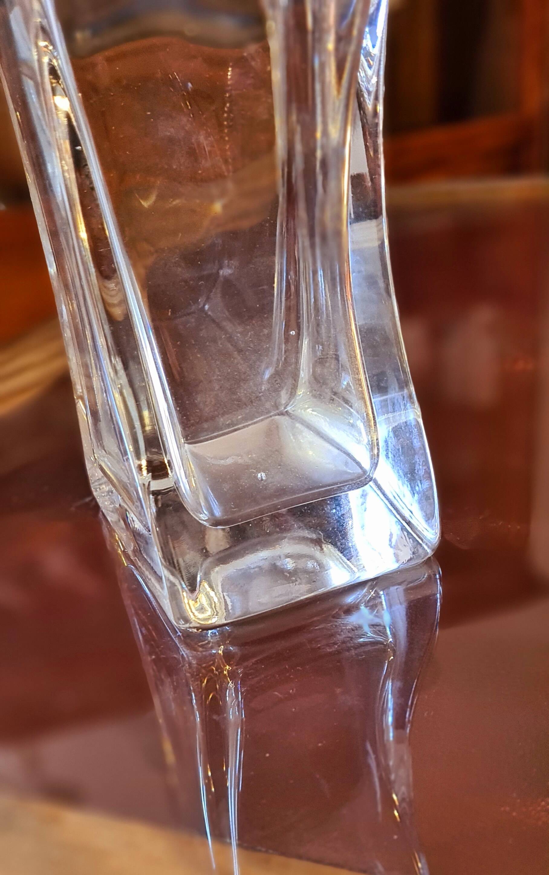 Large crystal decanter