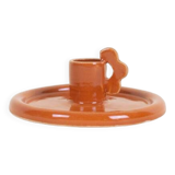 Flower caramel candle holder