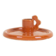 Bougeoir flower caramel
