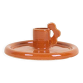 Flower caramel candle holder