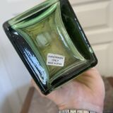 Old Decanter Vase Soliflore Green Carafe Spain 37 cm