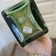 Old Decanter Vase Soliflore Green Carafe Spain 37 cm