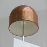 A pair of 1970s table lamps featuring mushroom-shaped shades