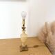 Antique lamp in onyx and bronze - early 20th century