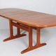 Mid-century extendable dining table/teak table by Glostrup, Denmark, 1960s.