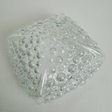 Vintage bubble glass wall light