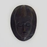 Wooden mask of the Baoulé ethnic group from Ivory Coast. African mask