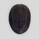 Wooden mask of the Baoulé ethnic group from Ivory Coast. African mask