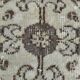 Tapis persan floral vert clair et marron