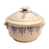 Bouillon couvert en porcelaine