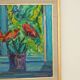 Oil on canvas "Fönster", Knut Lindström 1973