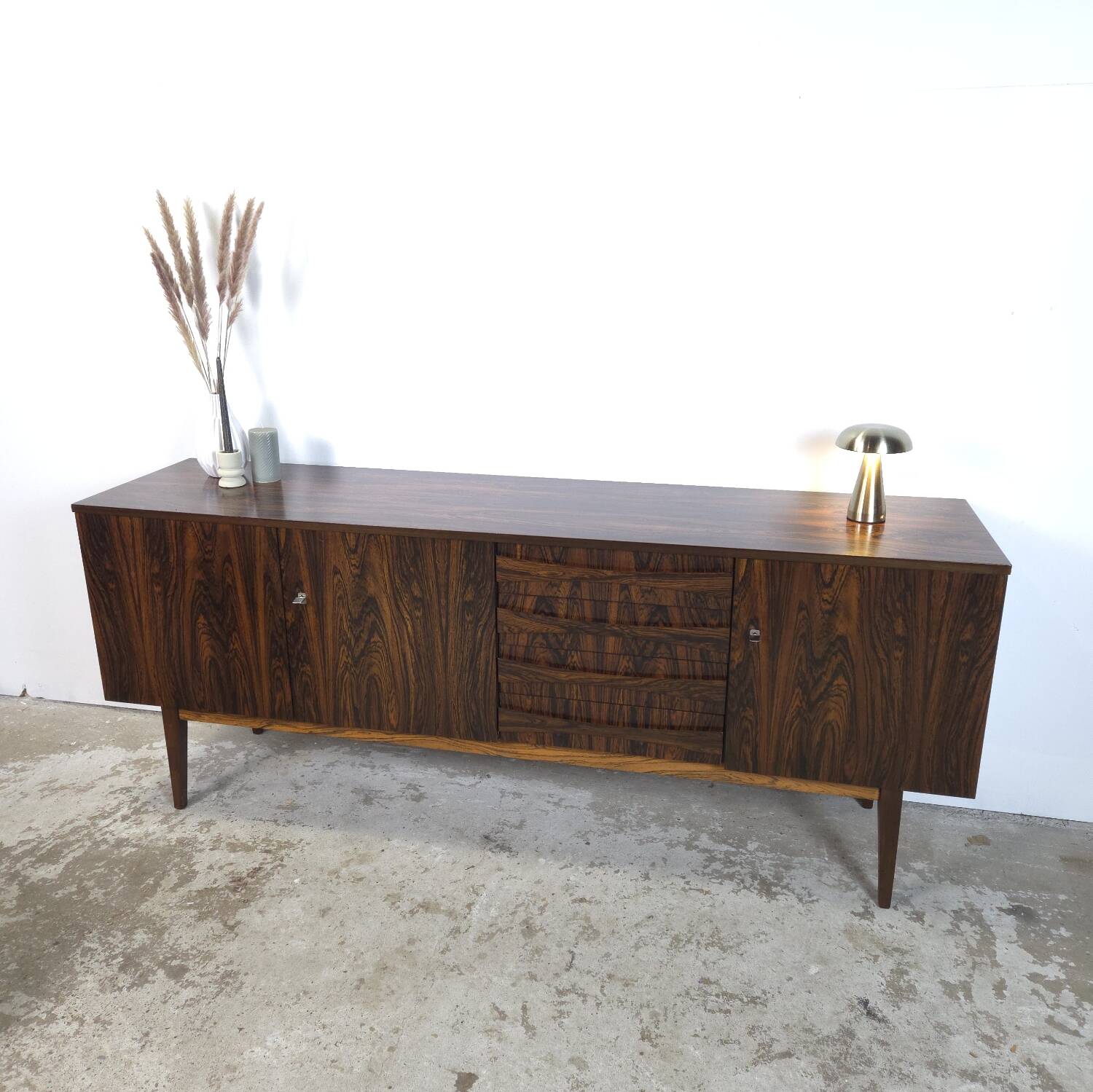 Vintage 60s - 70s rosewood sideboard TV cabinet
