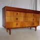 Scandinavian rosewood chest of drawers