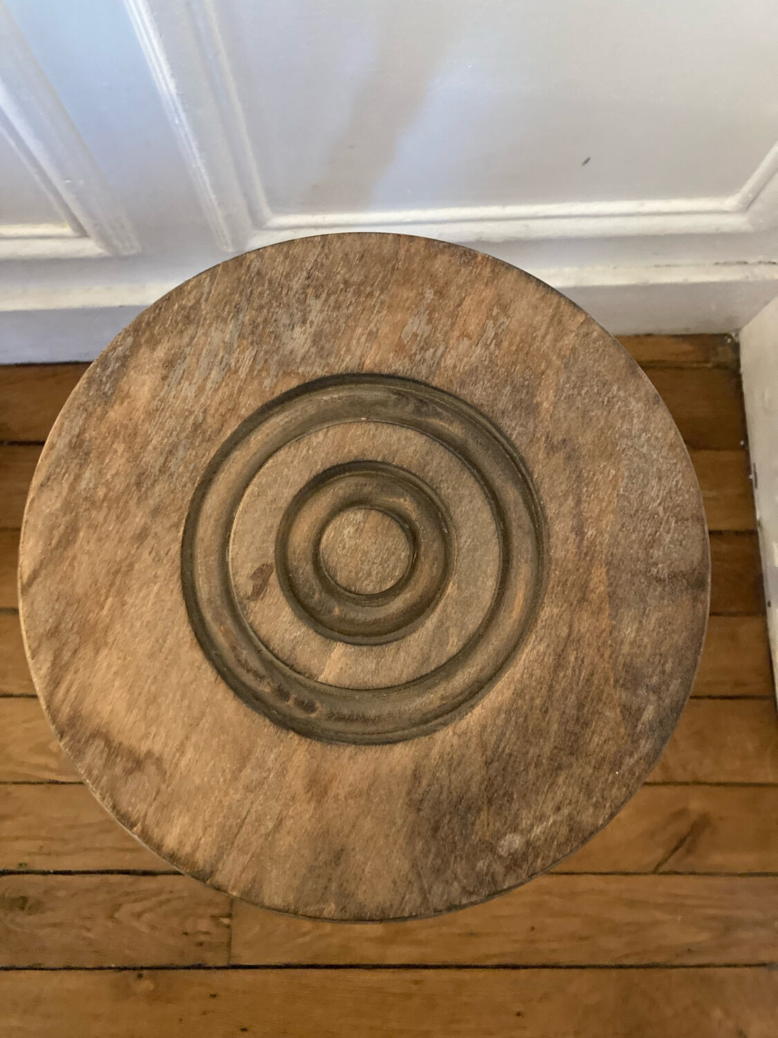 Tripod stool in view