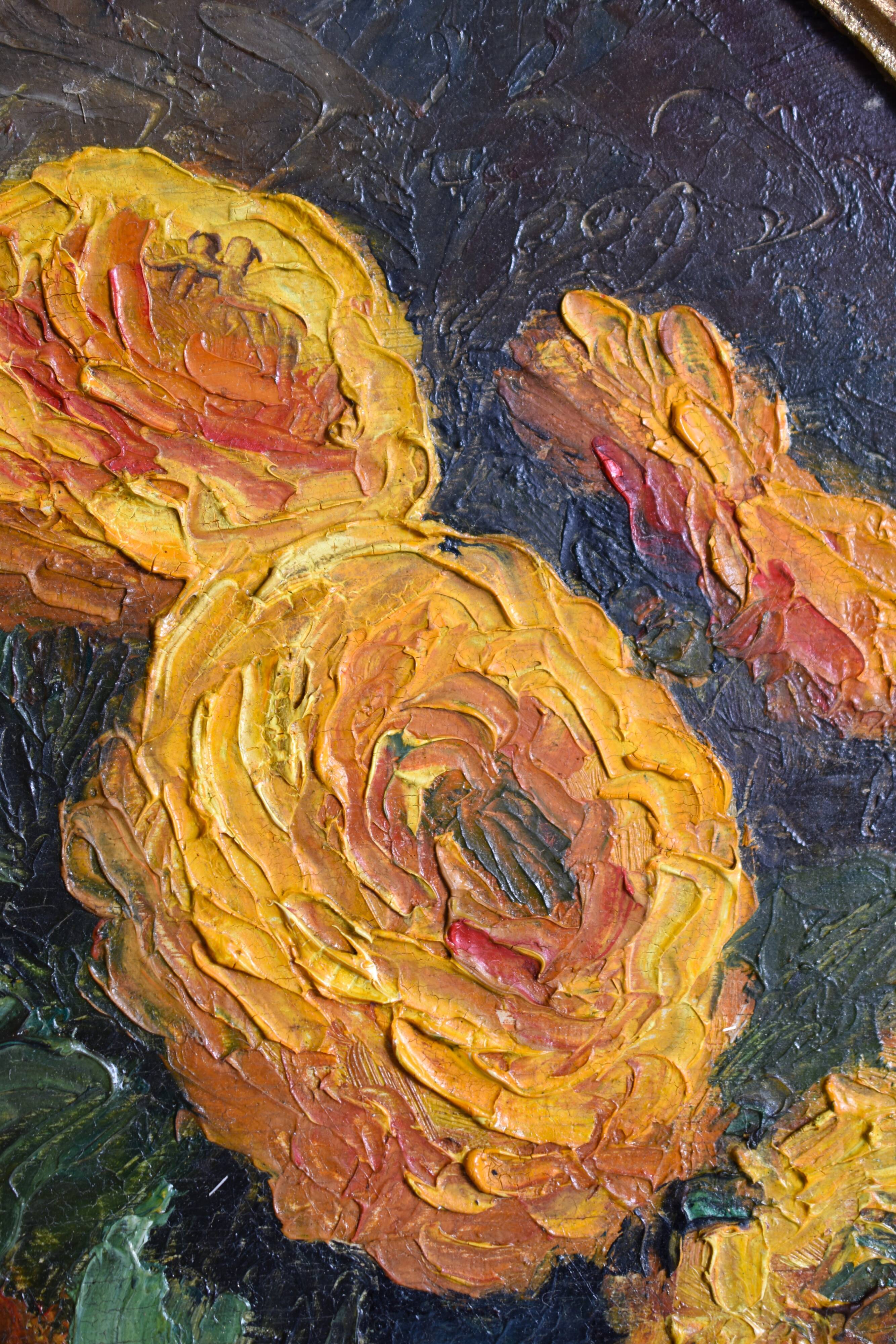 Édouard Pauporté, Pot of Zinnais (around 1920)