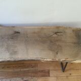 Wooden and iron bench