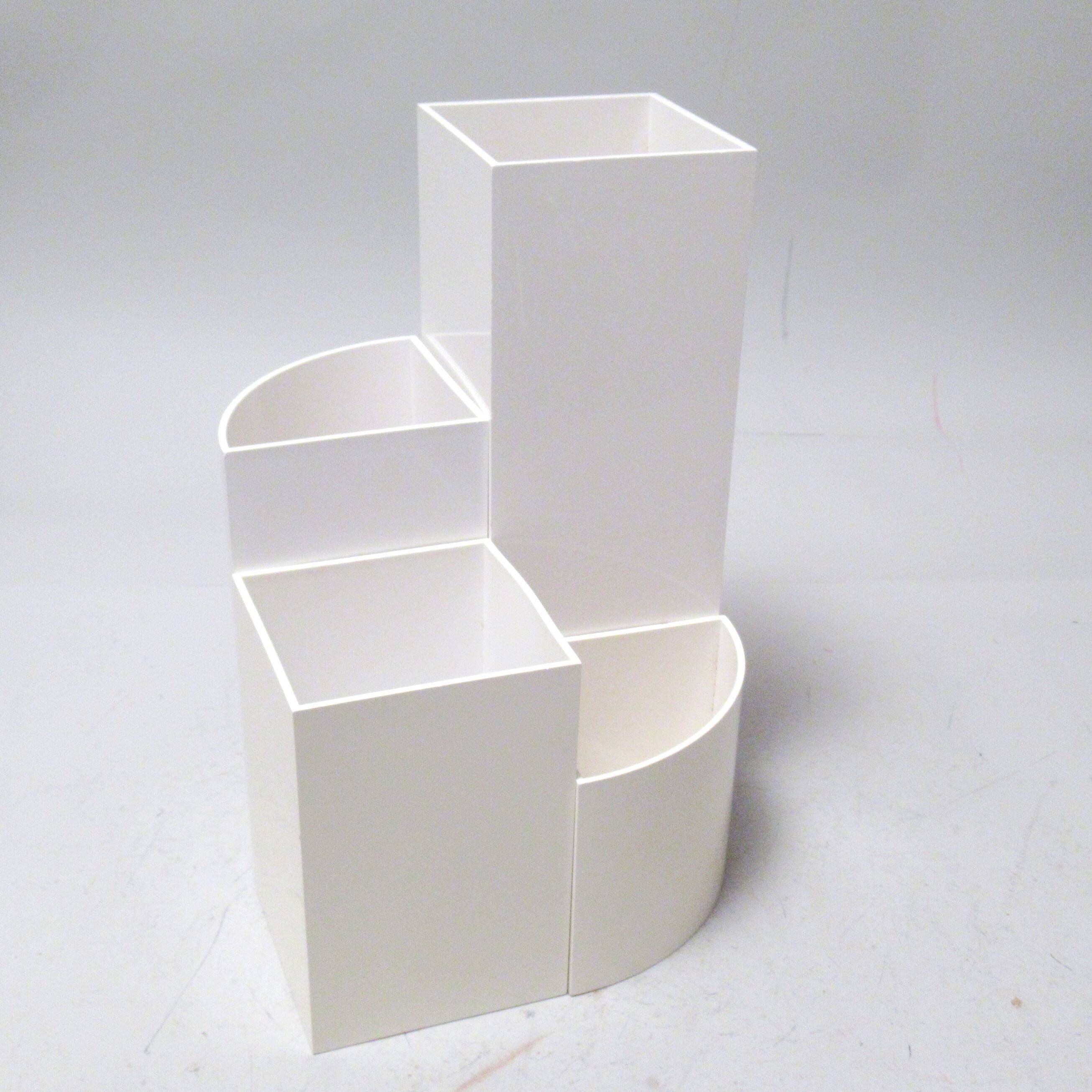 Four combinable vases by Jacques Bedat from the 1970s.
