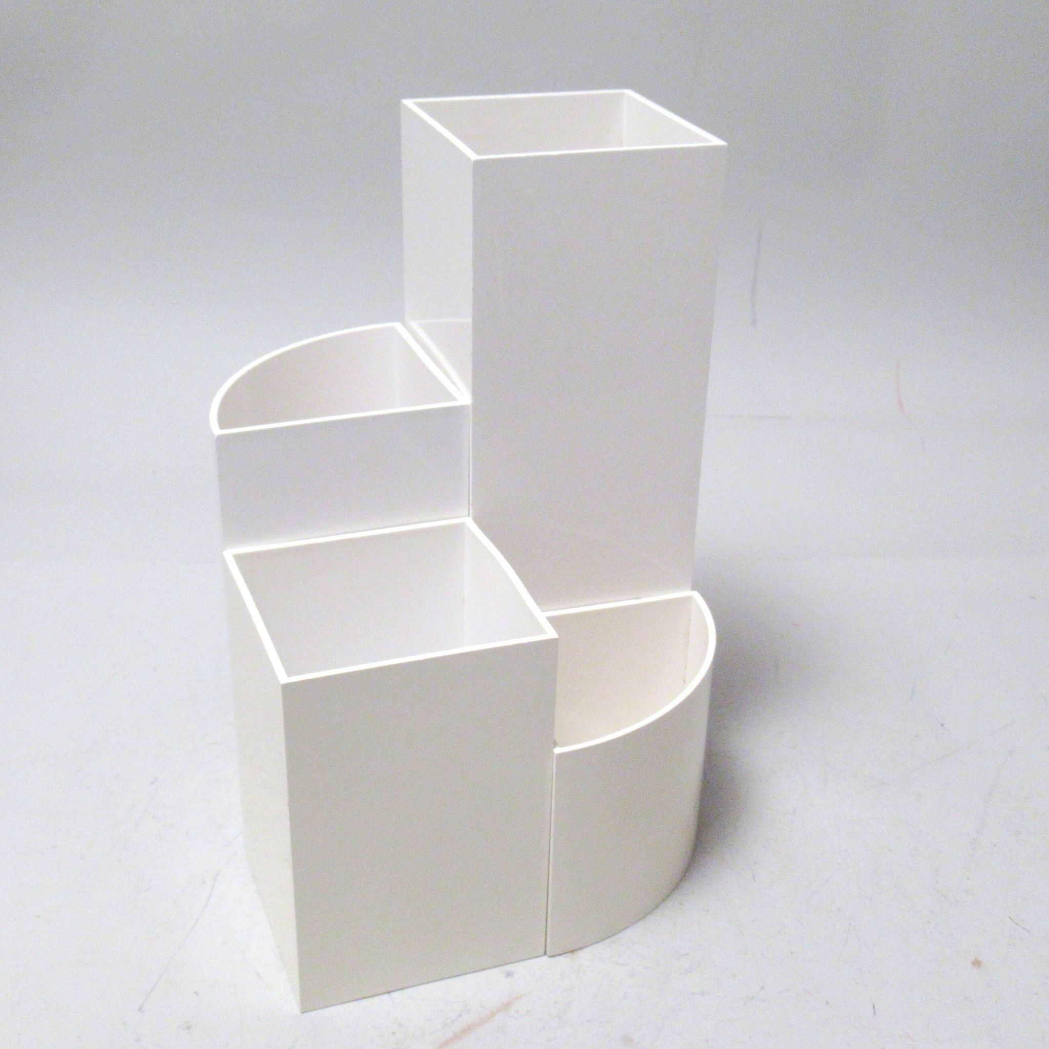 4 vases combinables Jacques Bedat, années 70