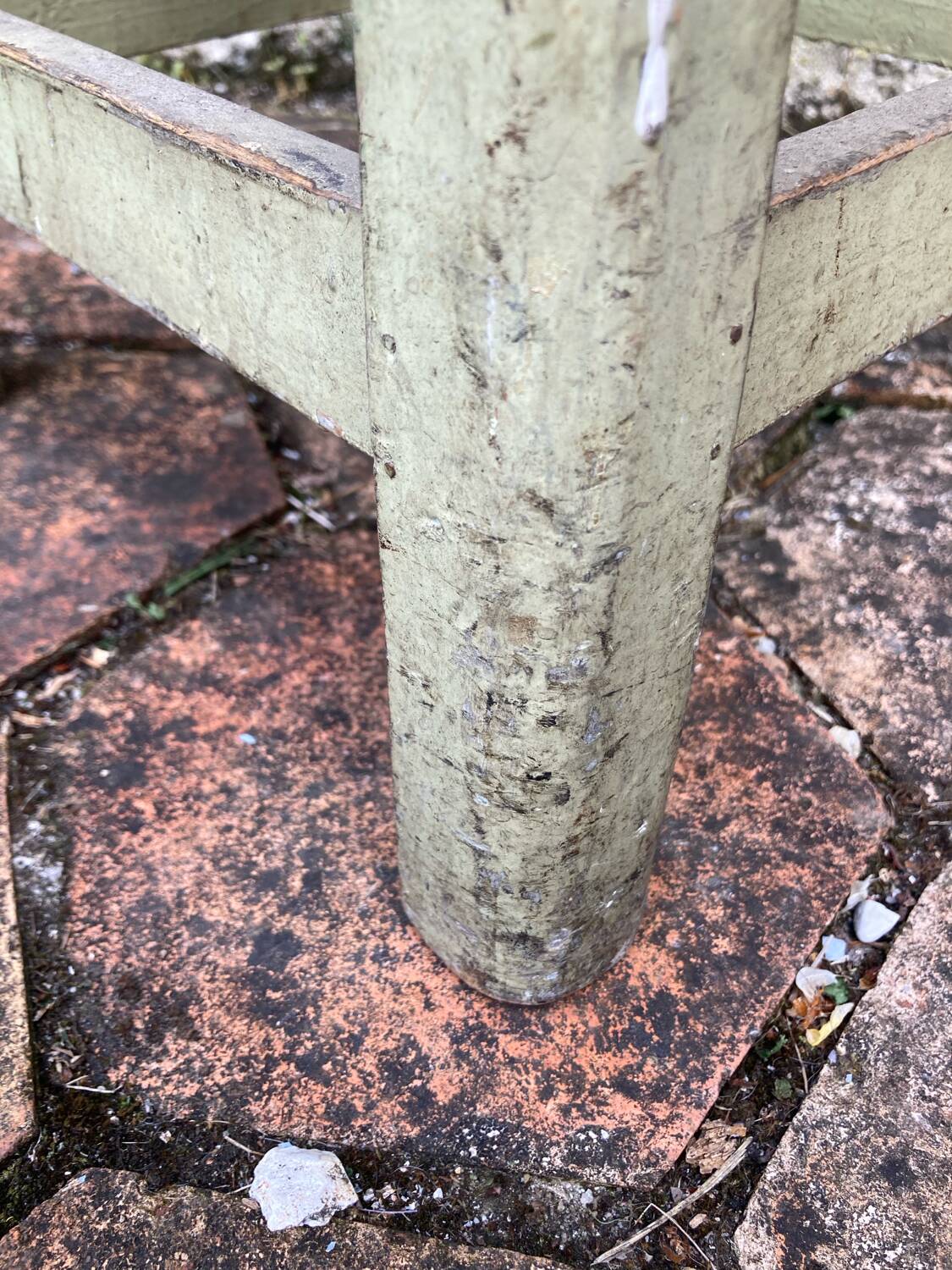 Vintage workshop stool