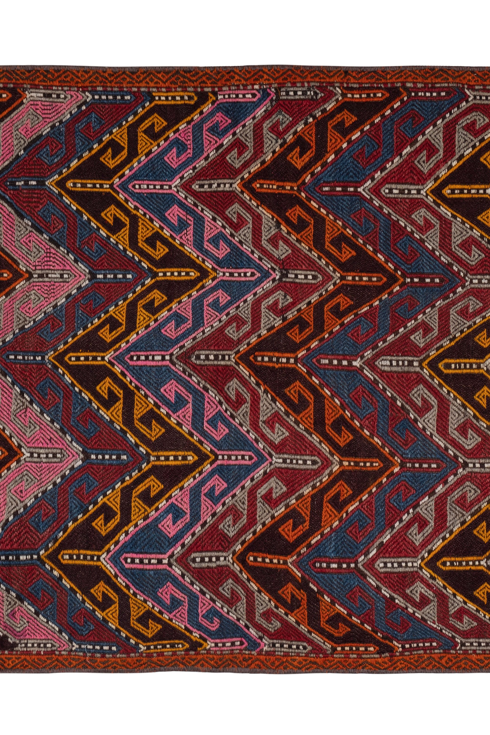 Turkish jajim kilim rug  92 x 117 cm