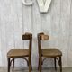 Pair of bistro chairs