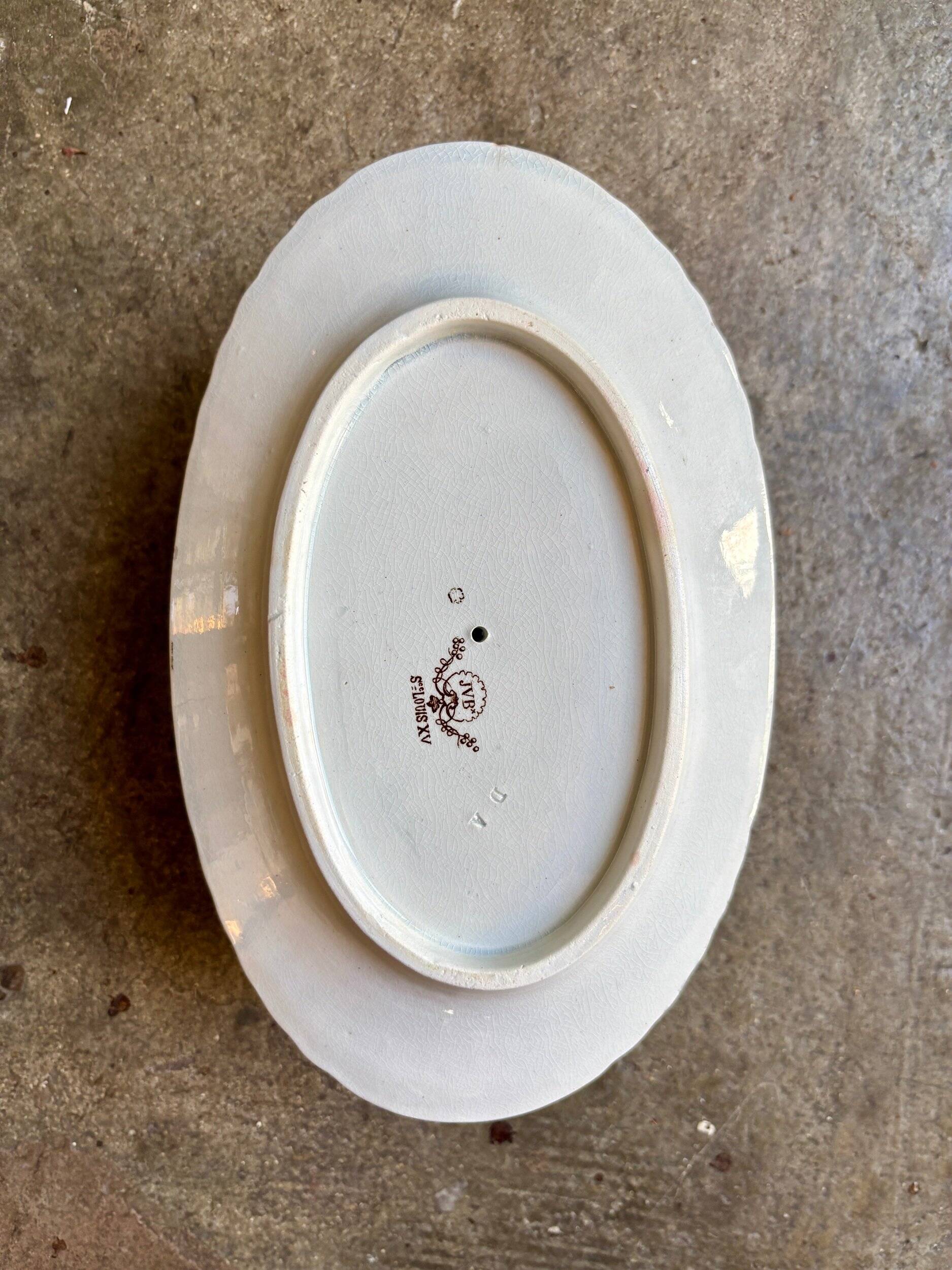 Jules Vieillard sauceboat - Bordeaux in iron earth, "Louis XV" service
