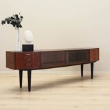 Walnut lowboard, Danish design, 1960s, production: Denmark