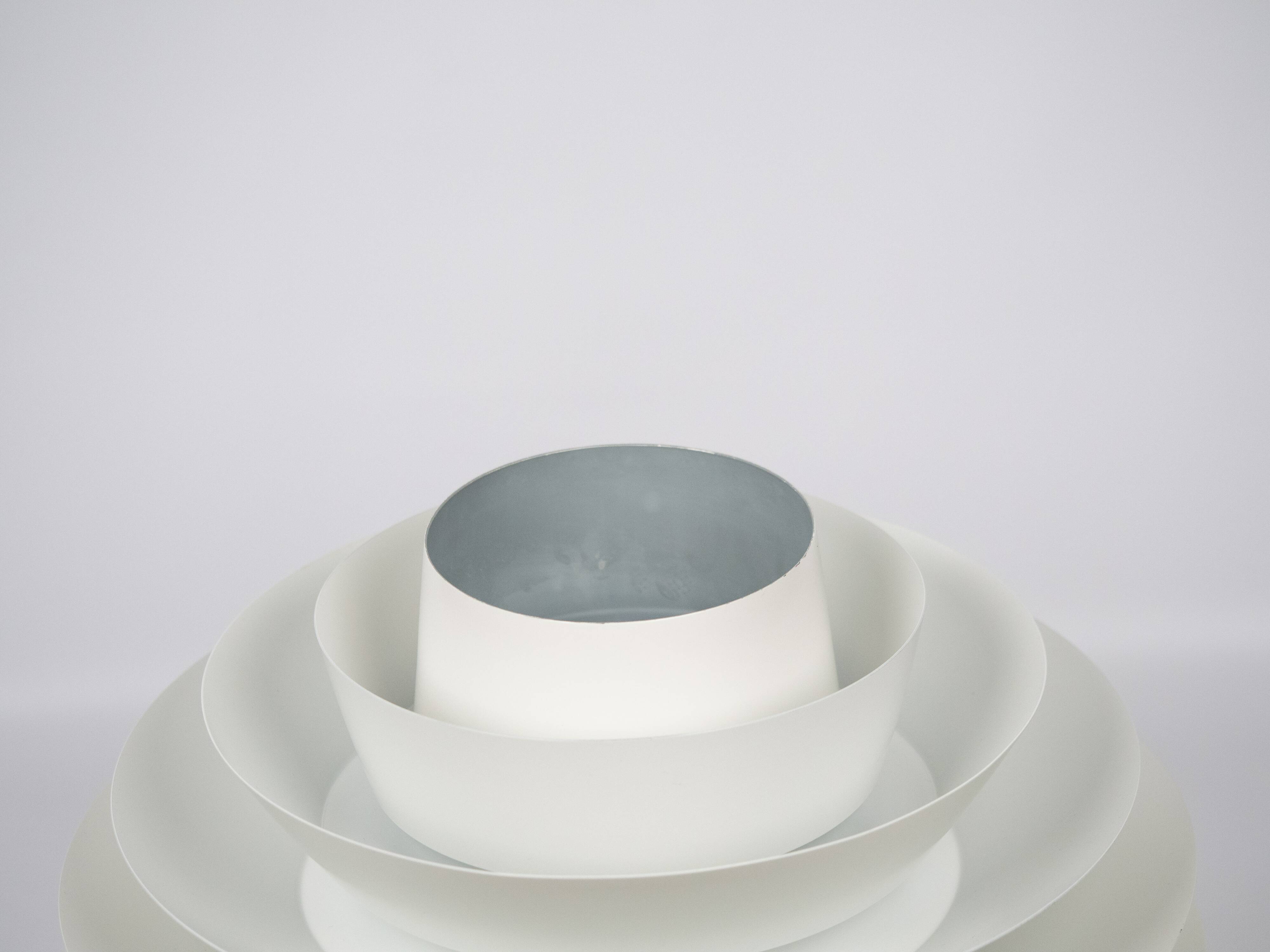 Danish vintage pendant lamp Verona by Svend Middelboe, Lyfa, 1962