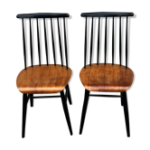2 chaises scandinaves Fanett Ilmari Tapiovaara