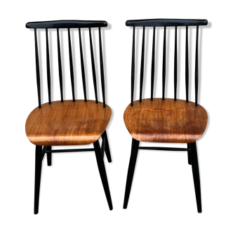 2 chaises scandinaves Fanett Ilmari Tapiovaara