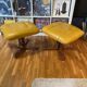 Pair of vintage Scandinavian footrests/ottomans from the 1970s – refurbished