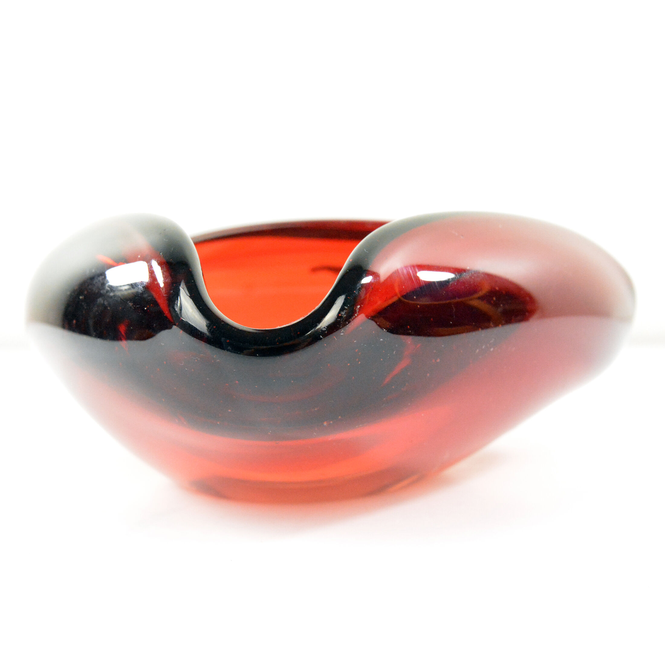 1960s Italian ashtray by Galliano Ferro, Murano Glass