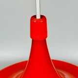 1960s/70s UFO Ceiling Lamp Hanging Lamp by Doria Leuchten Glass Space Age