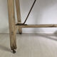 Old raw wood workbench