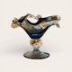 Vintage Murano blown glass centrepiece bowl