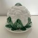 Cauliflower soup tureen in slipware