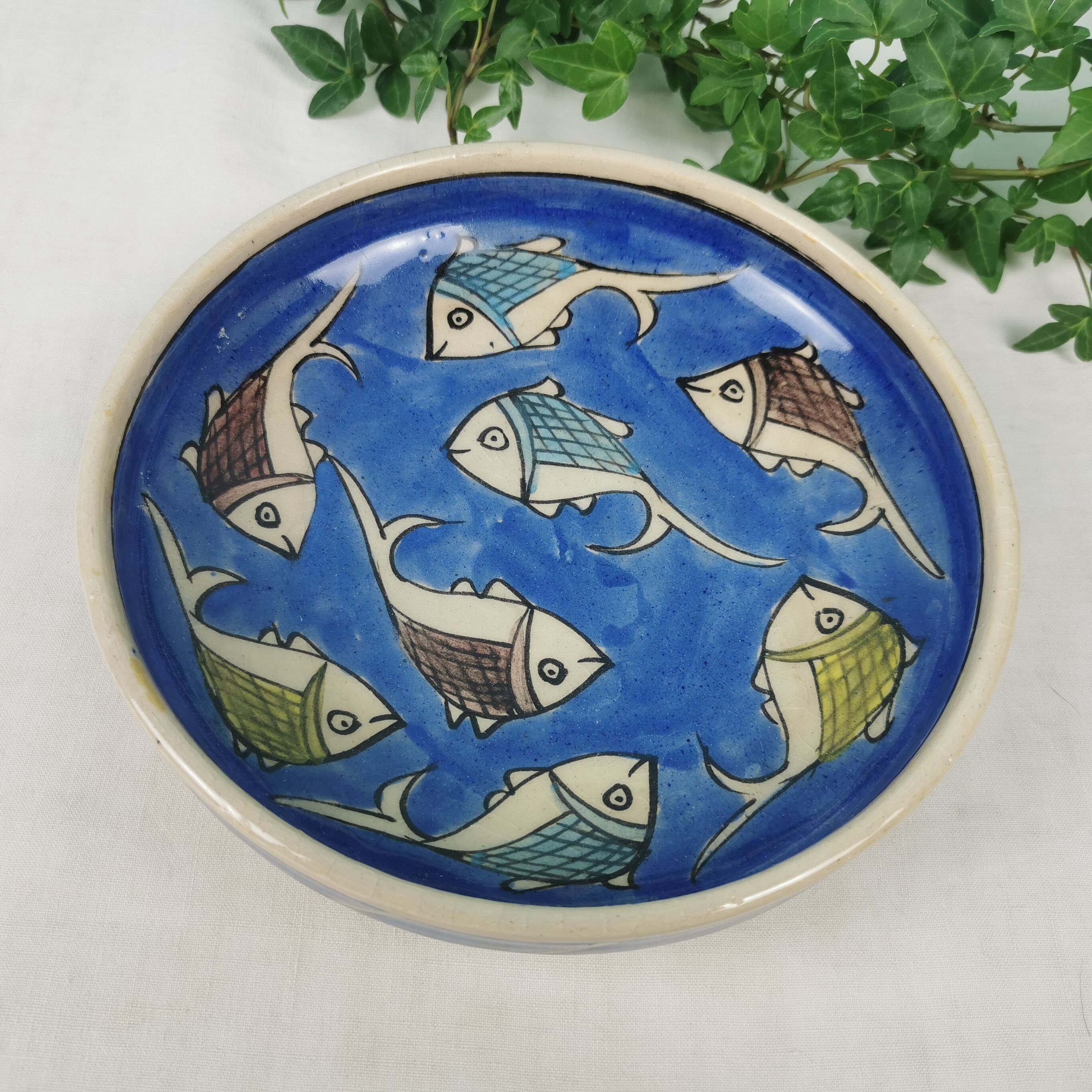Plats en céramique "poissons"