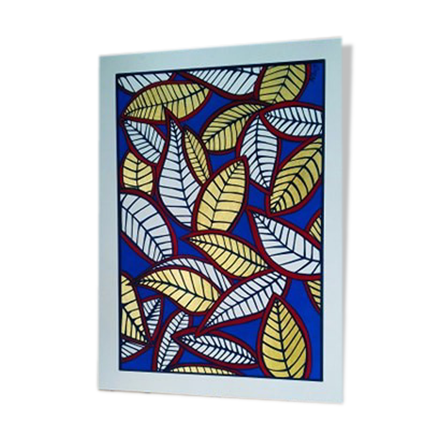 Wax pattern painting