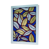 Peinture motif wax