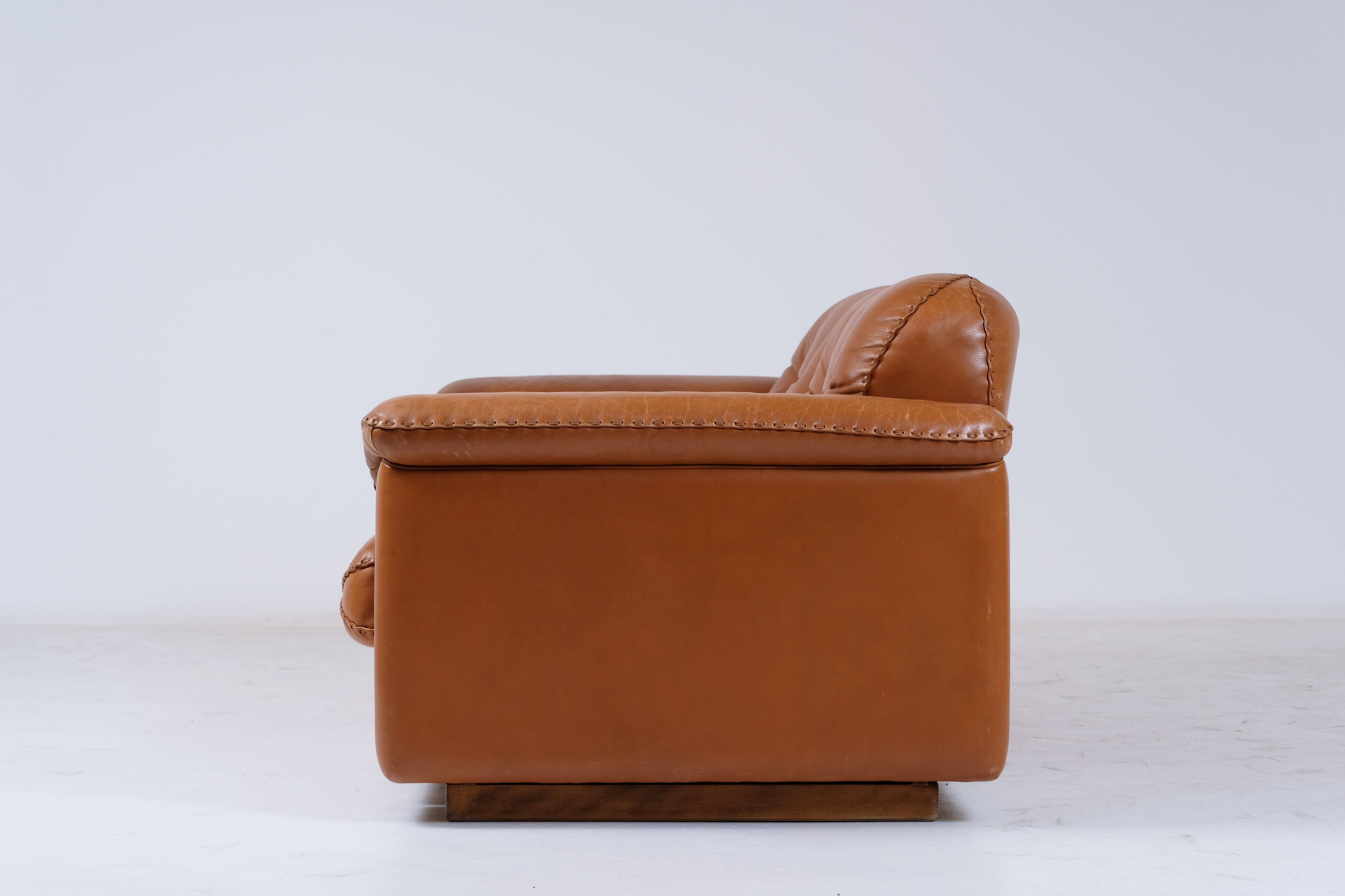 De Sede 101 adjustable 2-seater leather sofa