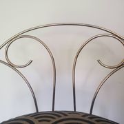 Art Deco swivel dressing table chair