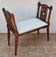 Window bench in carved walnut, late 19th century, renovated seat, 70 cm