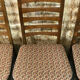 5x 60s 70s chairs dining chair dining chairs Danish design 60s