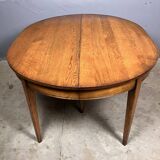 Solid Oak Oval XL Dining Table Extendable Classic