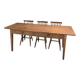 Ancienne table de ferme rénovée